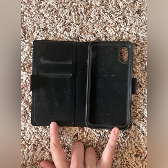 Kate Spade Sylvia iphone x & xs magnetic wrap folio case - Picture 5 of 15